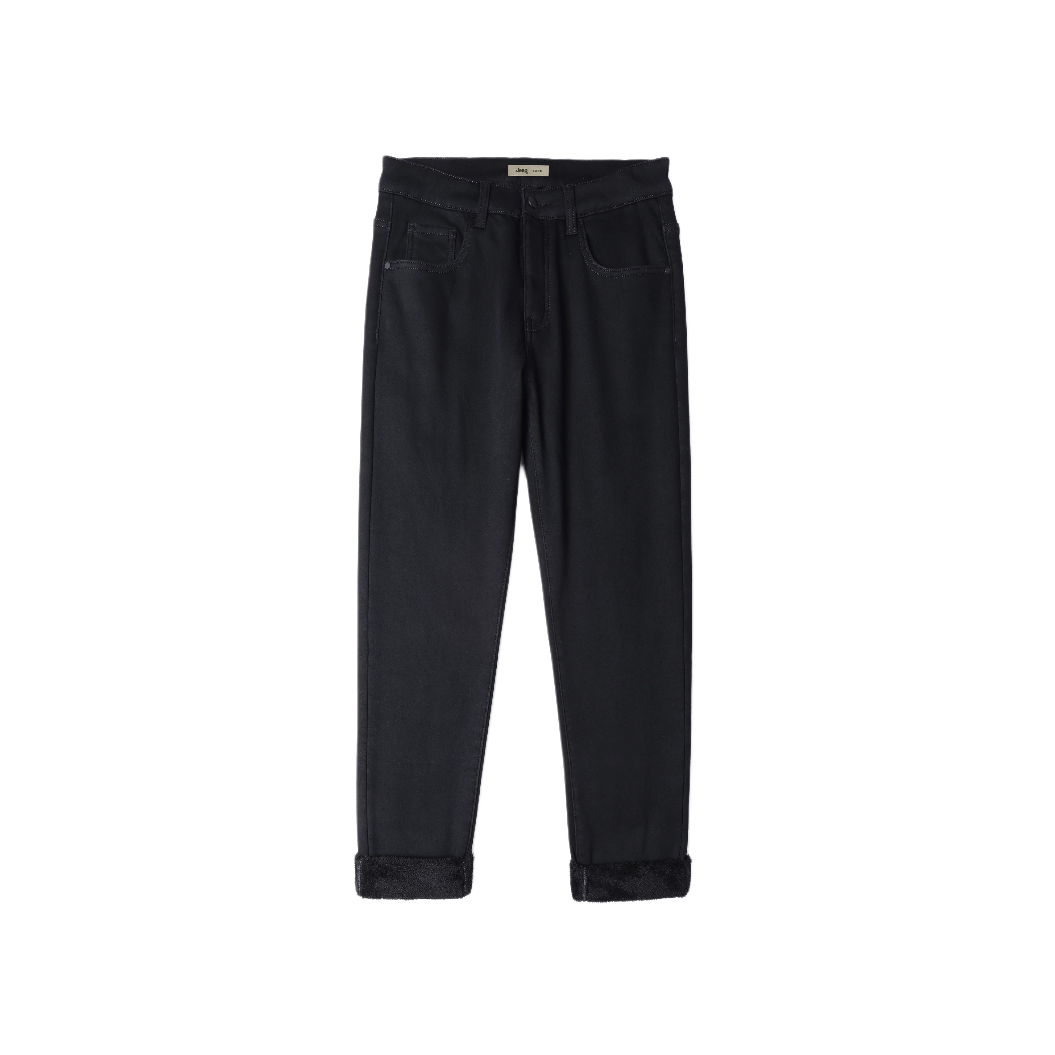 

Джинсы Leisure Collection Unisex Jeep, черный fleece-lined