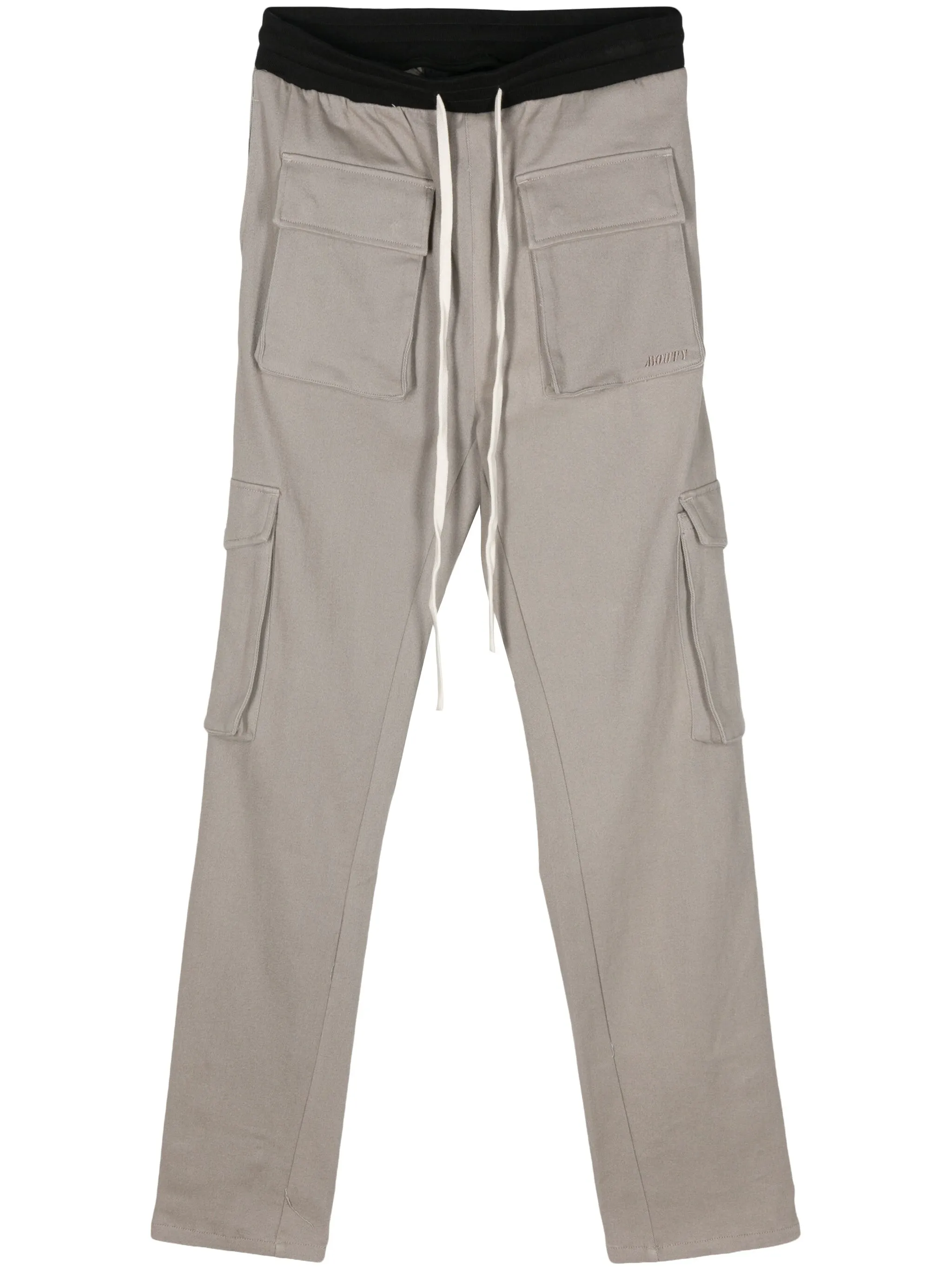 

Брюки карго с вышитым логотипом Mouty, серый