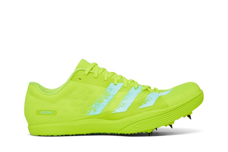 

Кроссовки Adizero Long Jump 'Solar Yellow Aqua', желтый