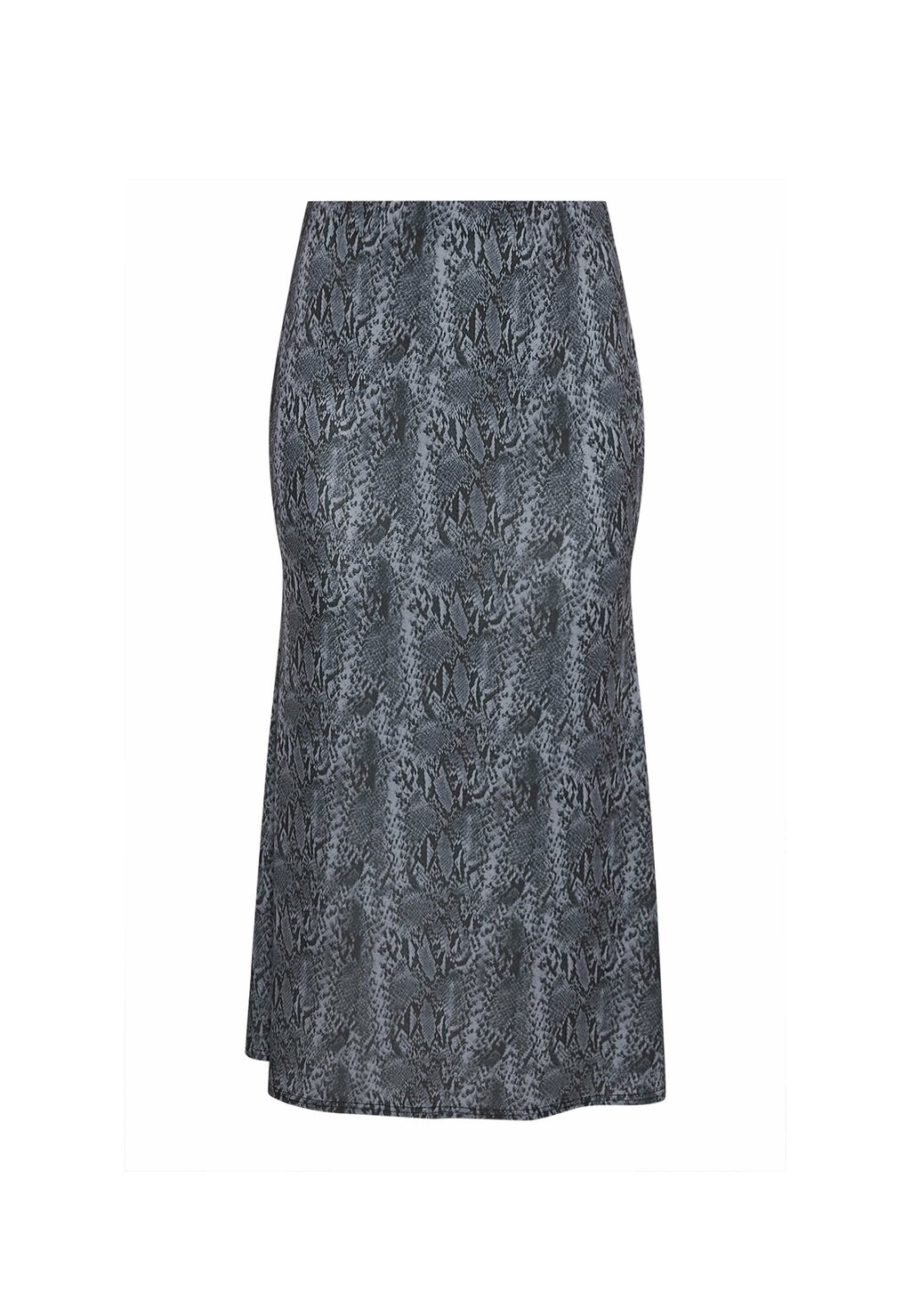 

Юбка макси PRINTED Yours Clothing, темно-серый