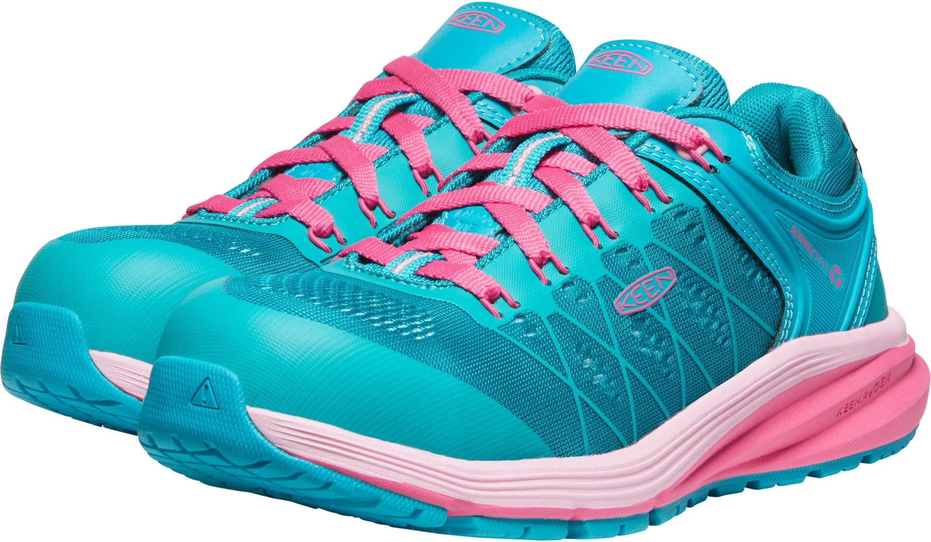 

Кроссовки KEEN Utility Vista Energy, цвет Capri Breeze/Hot Pink