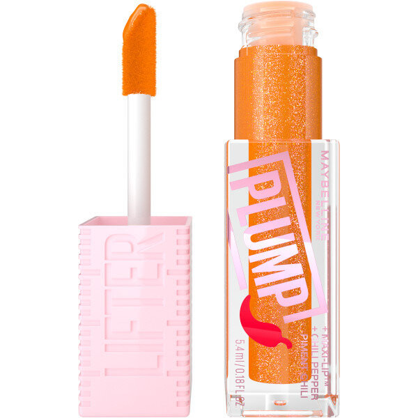 

Maybelline Lifter Plump, блеск для губ, оттенок 008 Hot Honey, 5,4 мл