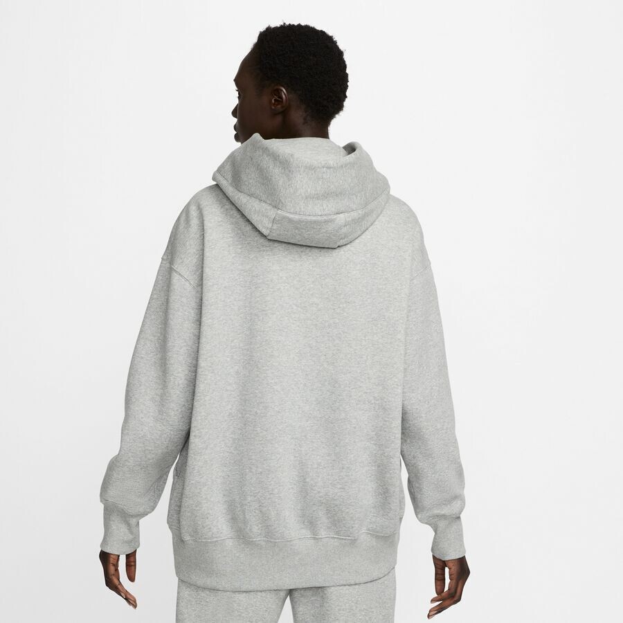 Спортивная одежда Объемная толстовка из флиса Phoenix NIKE, цвет dk grey heather/sail — фото 2