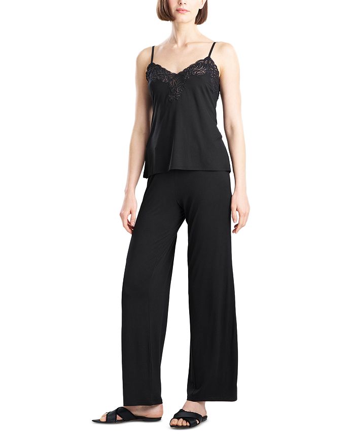 

Пижамный комплект Feathers Essentials Cami Natori, черный