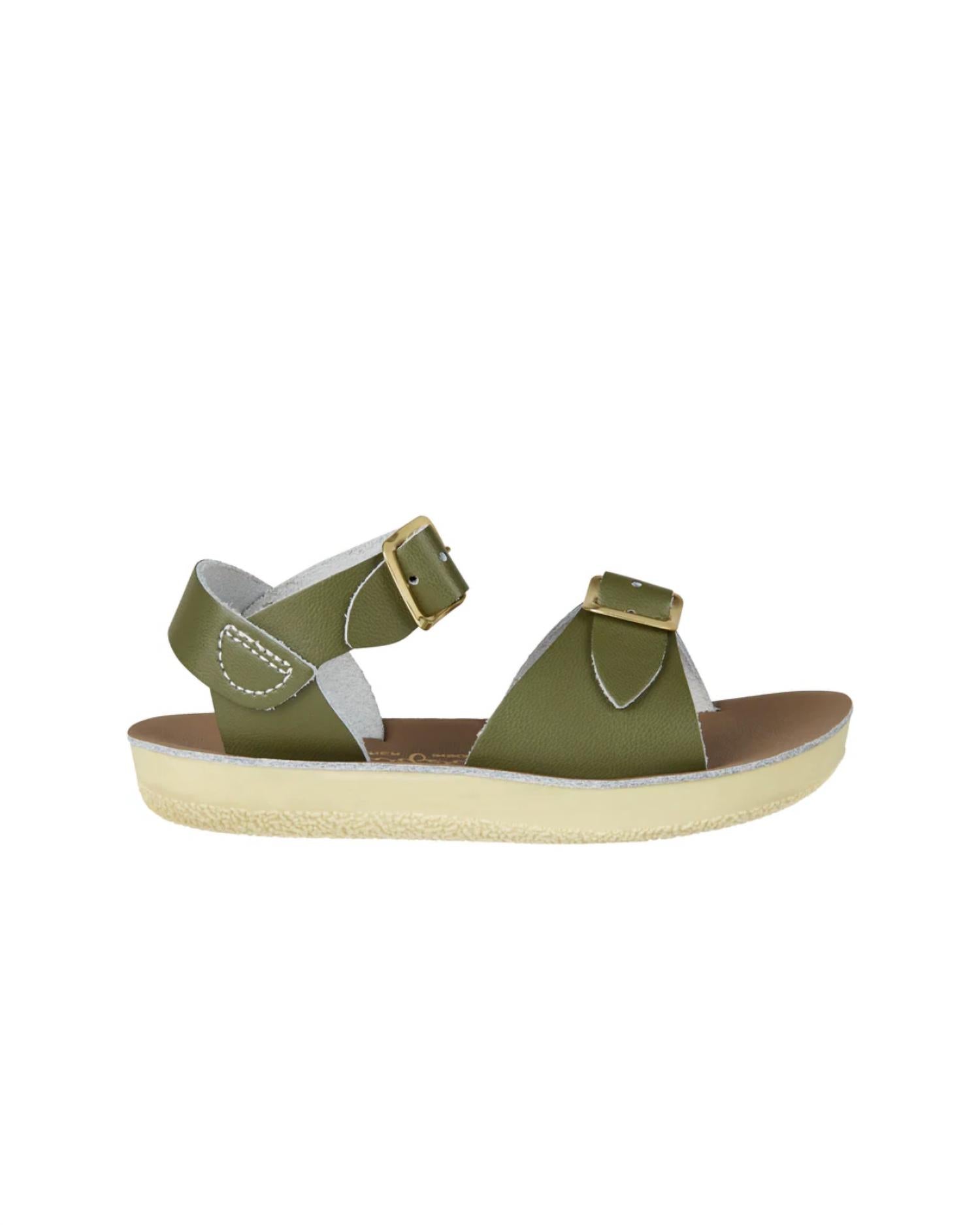 

Детские сандалии Surfer в оливковом цвете Salt Water Sandals