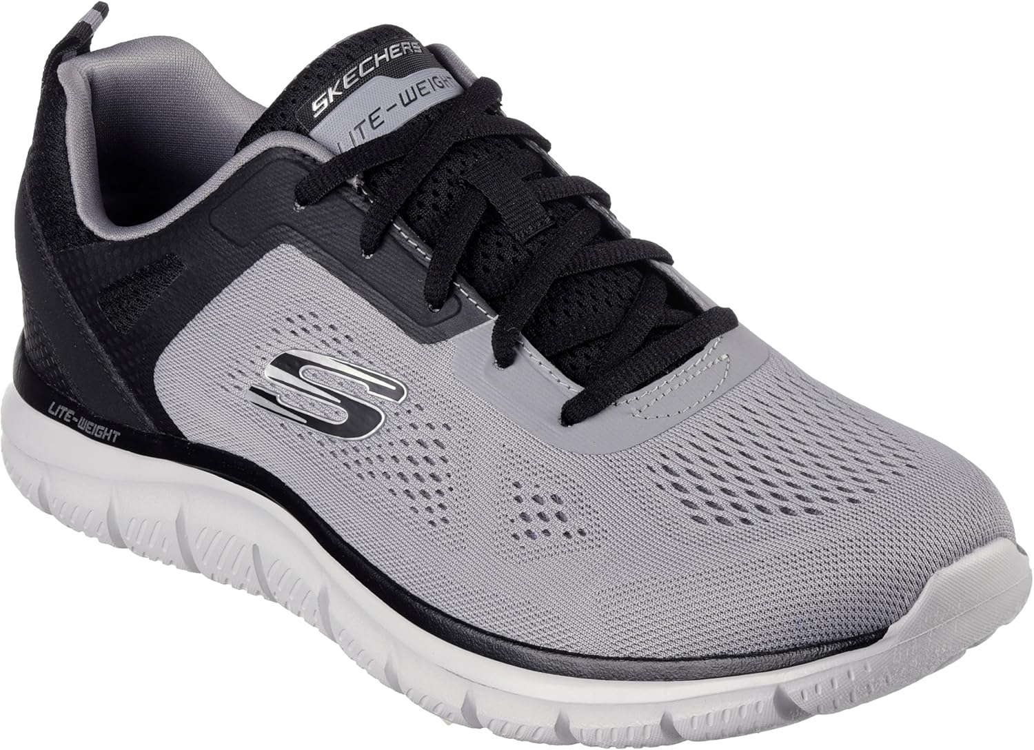 Мужские кроссовки Skechers Track Broader, черный/серый — фото 4