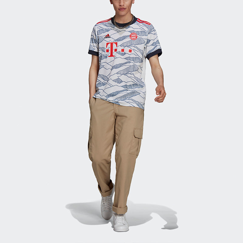 Джерси adidas FC Bayern 21/22 Third Jersey 'White' — фото 3