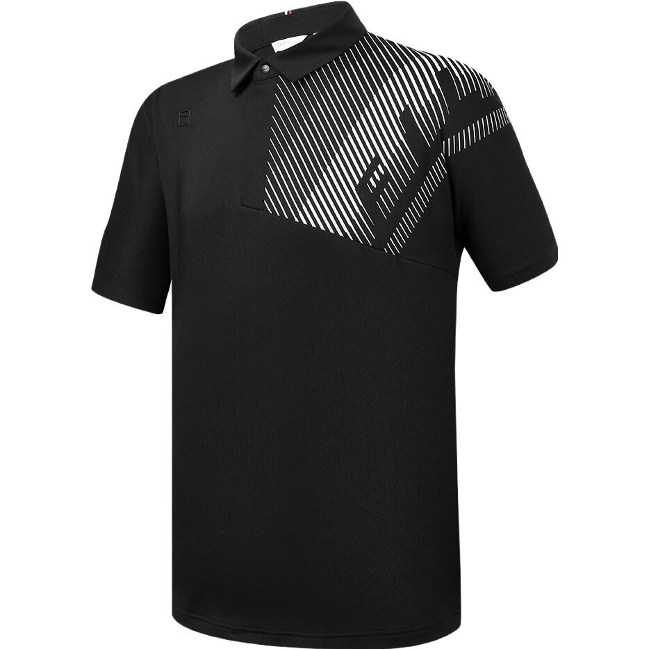 

Мужская рубашка поло FILA, цвет Black