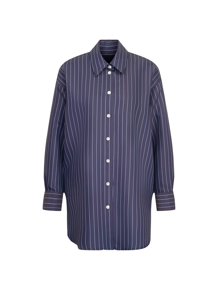 

Блуза SEIDENSTICKER Schwarze Rose, светло-синий/темно-синий