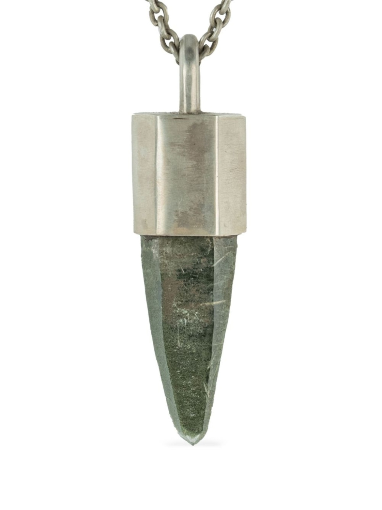 

Серебряное колье Talisman с кварцем Parts of Four, серебряный