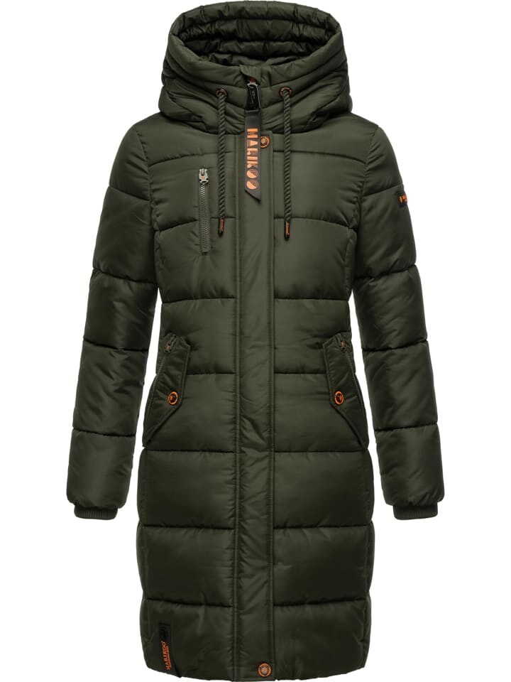 

Пуховик Marikoo, цвет dark olive