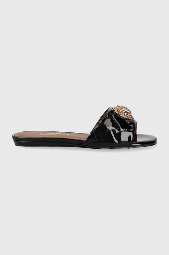 

Кожаные тапочки Kensington Flat Kurt Geiger London, черный