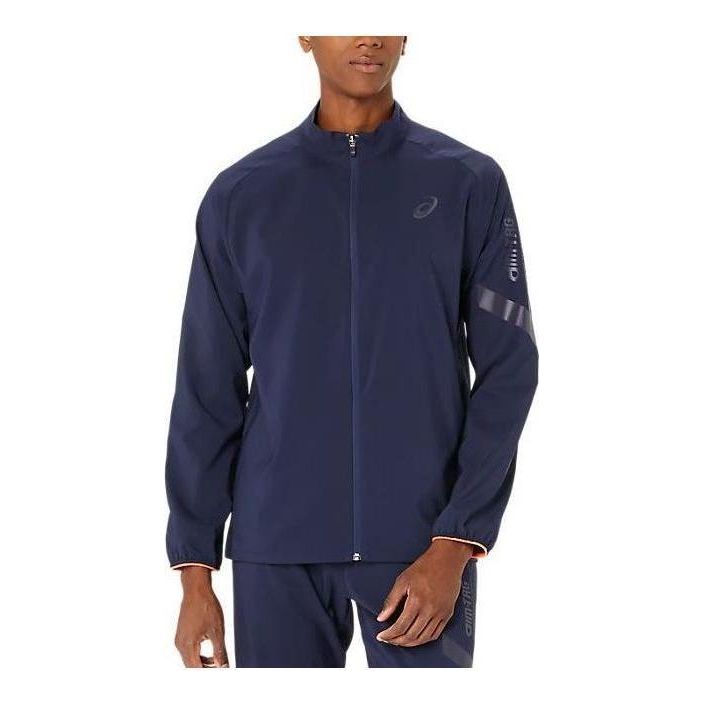

Куртка Asics A-I-M Cool Stretch Summer Woven Jacket 'Midnight', темно-синий