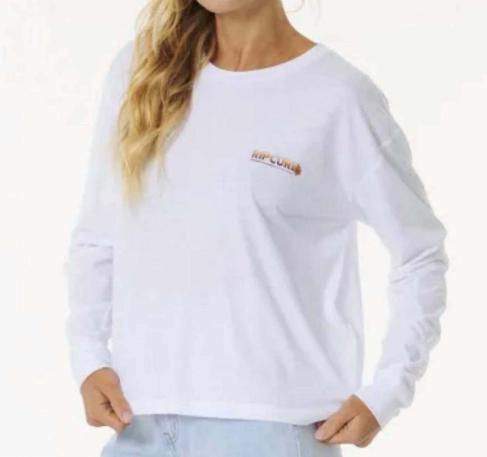 

Лонгслив женский Rip Curl, белый