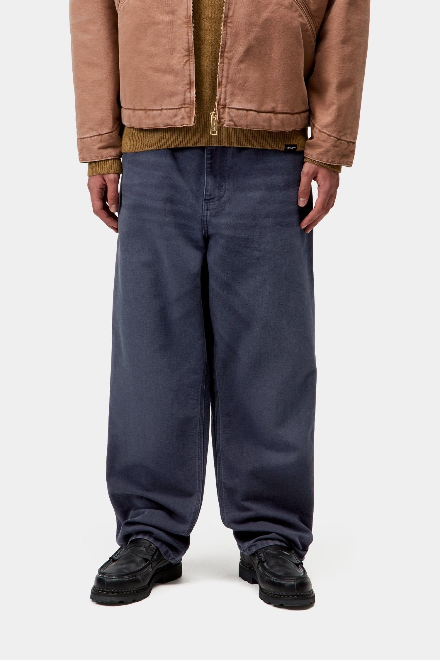 

Брюки Single Knee из канваса Dearborn (Stone, 100% органический хлопок) Carhartt, синий