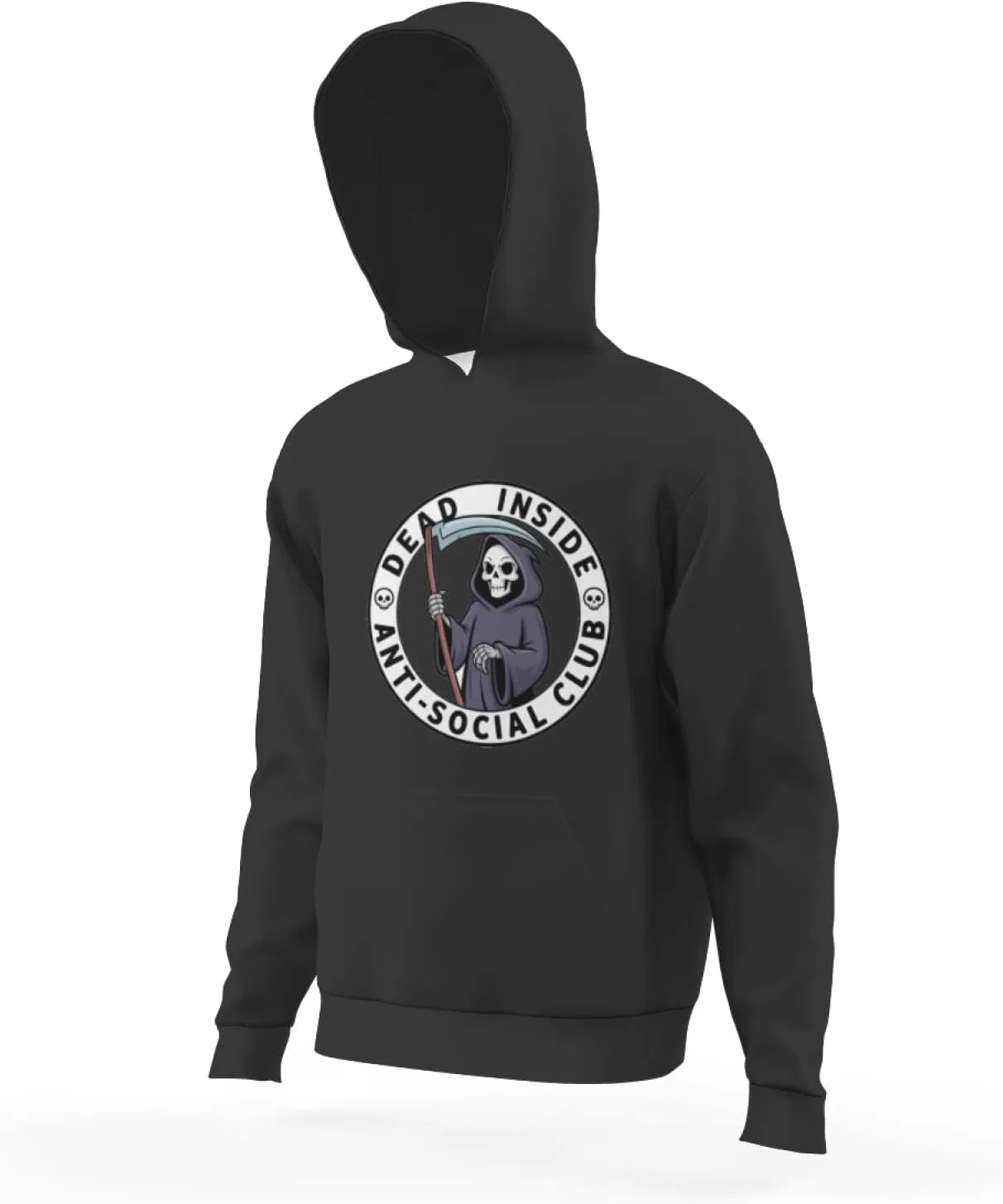 Детская худи HEAPPER, белый, размерная сетка XS-XXL — фото 4