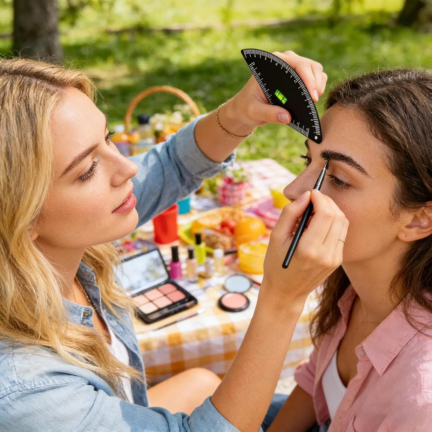 Трафарет для бровей Eyebrow Shaping Ruler — фото 4