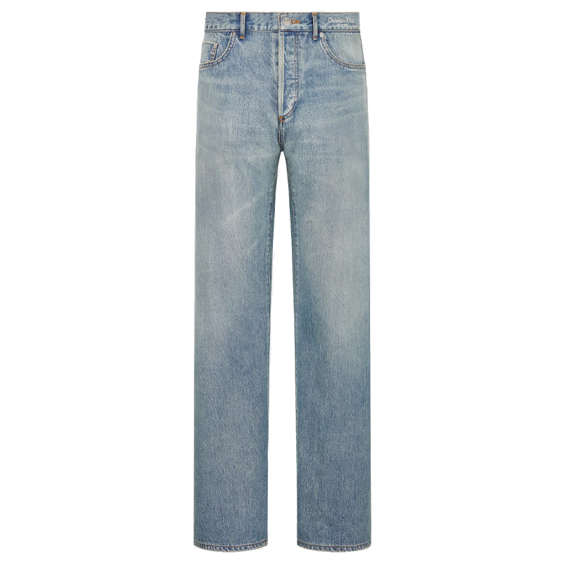 

DIOR Джинсы мужские светло-голубые