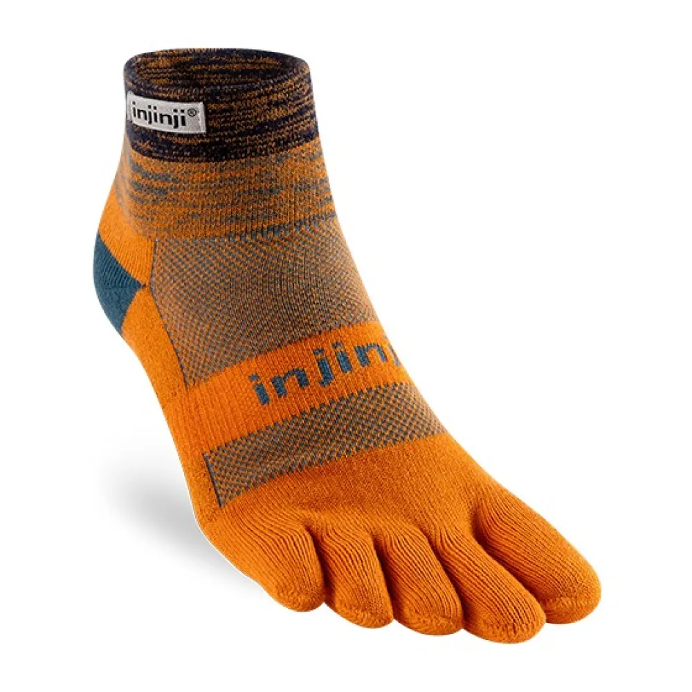 

Носки Injinji Trail Midweight short, оранжевый
