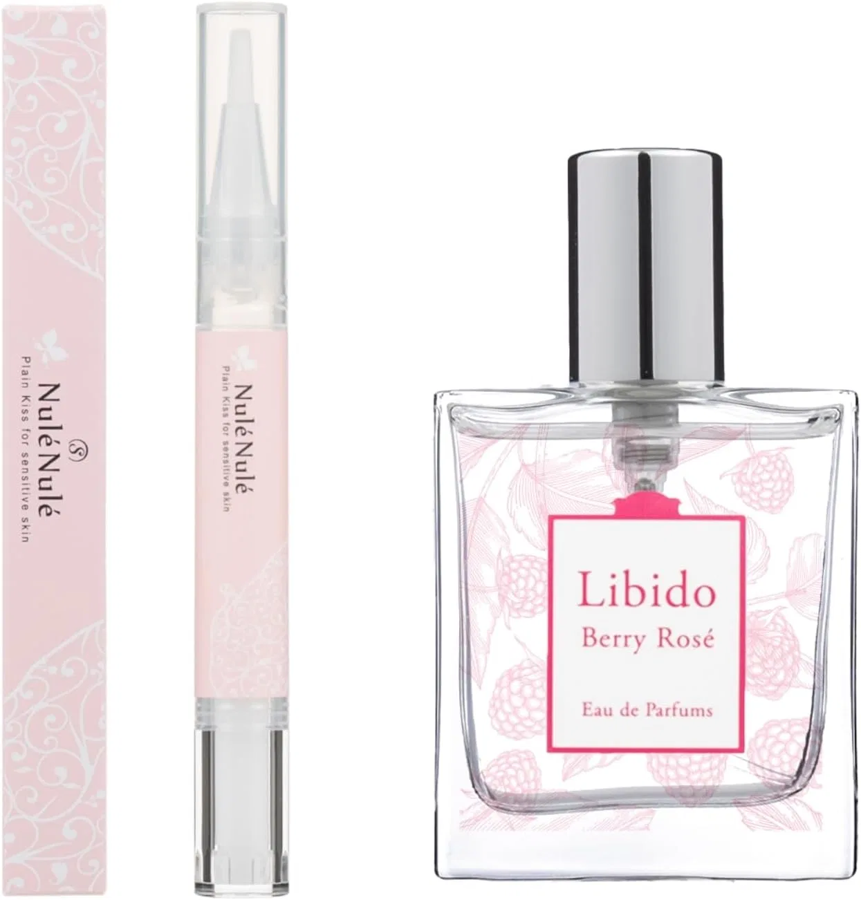Липкий блеск для губ Love Cosmetics Libido Berry Rose & Nurenure Plain