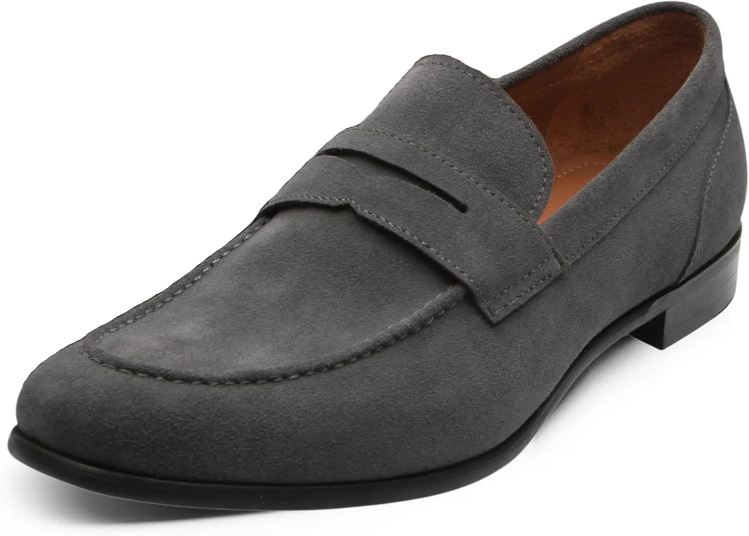 

Мужские лоферы Dunross & Sons Brookes Penny Loafer без шнурков, деловые туфли, серый
