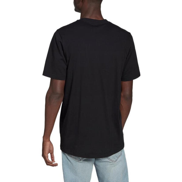 Футболка adidas Manchester United Soccer/Football Sports Alphabet Printing Solid Color Short Sleeve Black, черный — фото 4