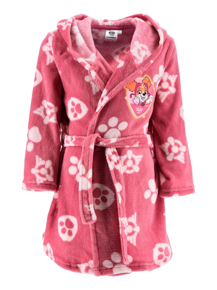 

Paw Patrol Детский банный халат "Щенячий патруль" розового цвета