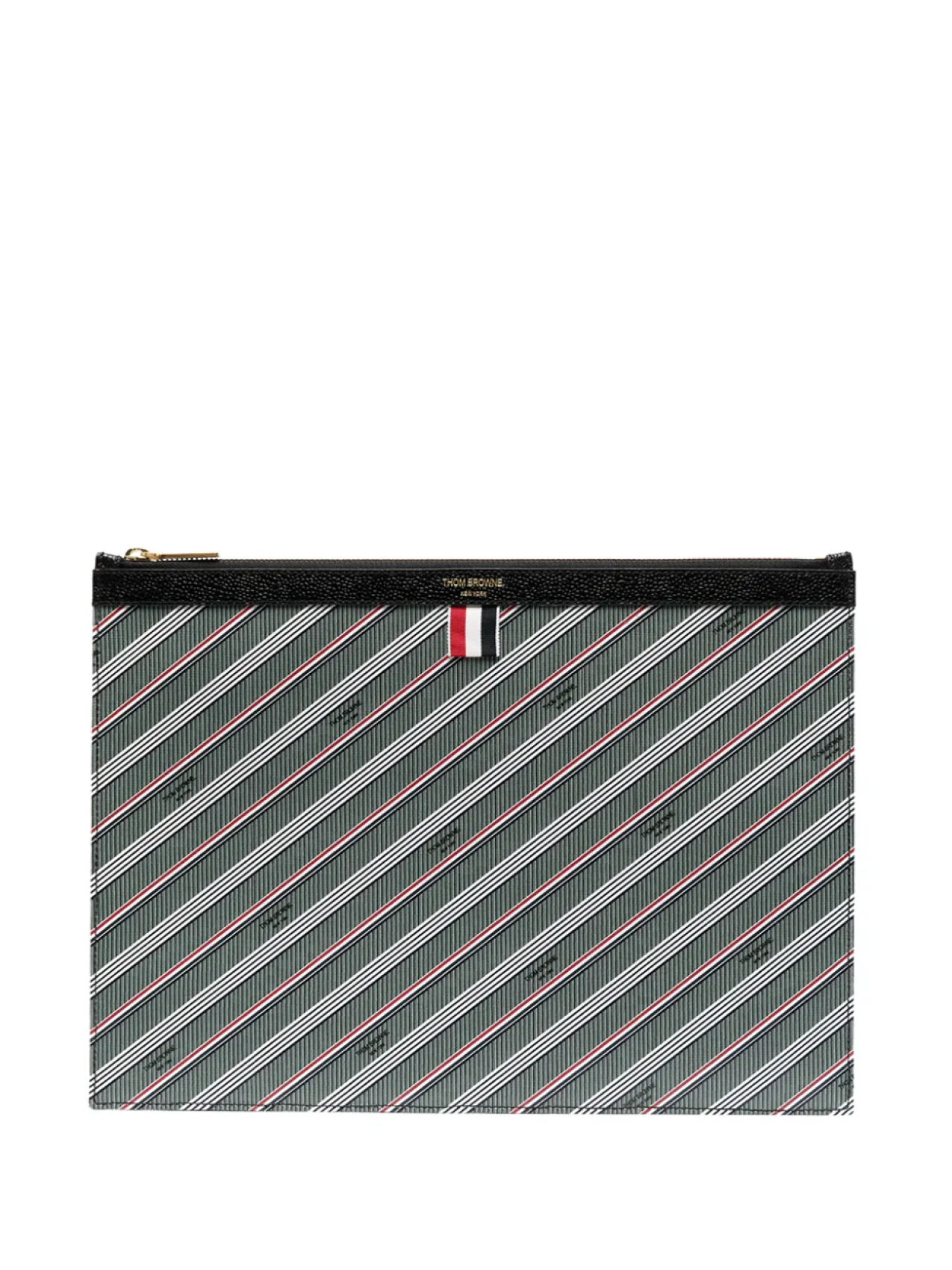 

Сумка с логотипом Thom Browne, серый