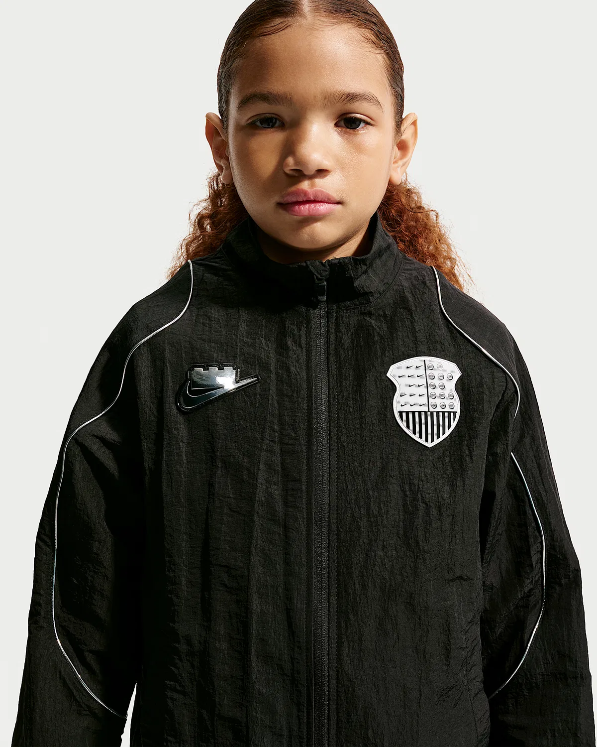Детская куртка Nike x LEGO® Collection, Black/Black/Black — фото 2
