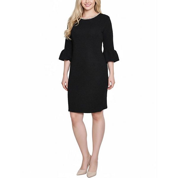

Платье 3/4 с жемчужными деталями Ny Collection