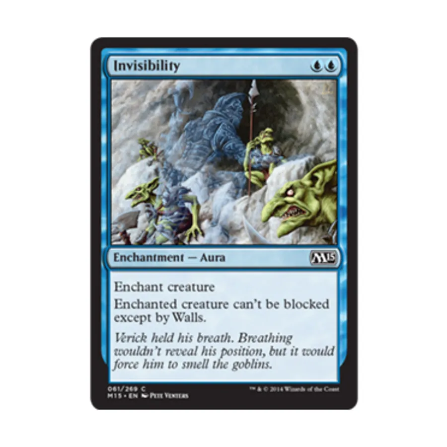 

CCG Невидимость (С), MTG - Magic 2015