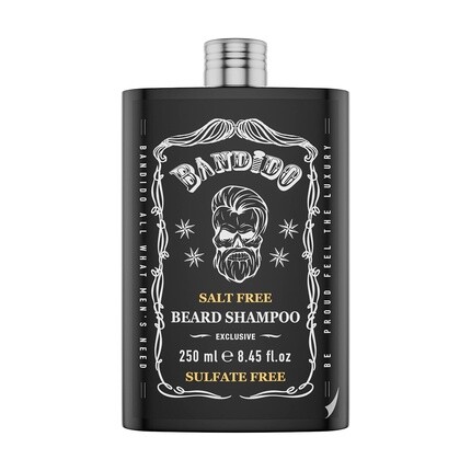

BANDIDO Beard Shampoo 250 мл — Натуральный уход за бородой без соли и сульфатов — Мужской аромат