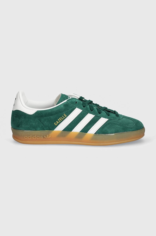 Кроссовки Gazelle Indoor Adidas Originals, зеленый — фото 2
