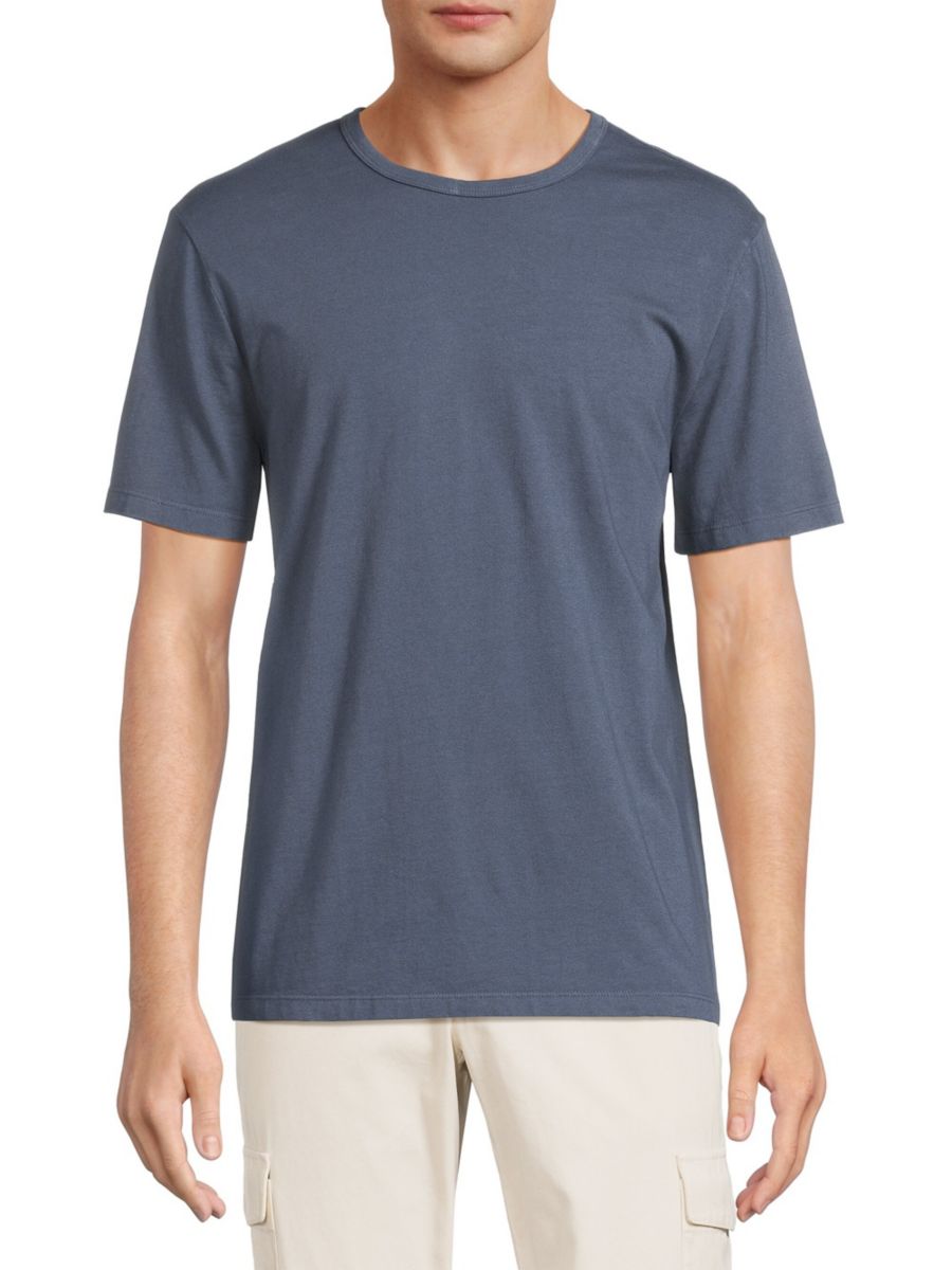 

Футболка с коротким рукавом Vince, цвет Washed Venice Blue
