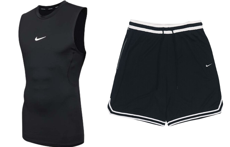 

Повседневная спортивная одежда для мужчин, черный цвет Nike, черный