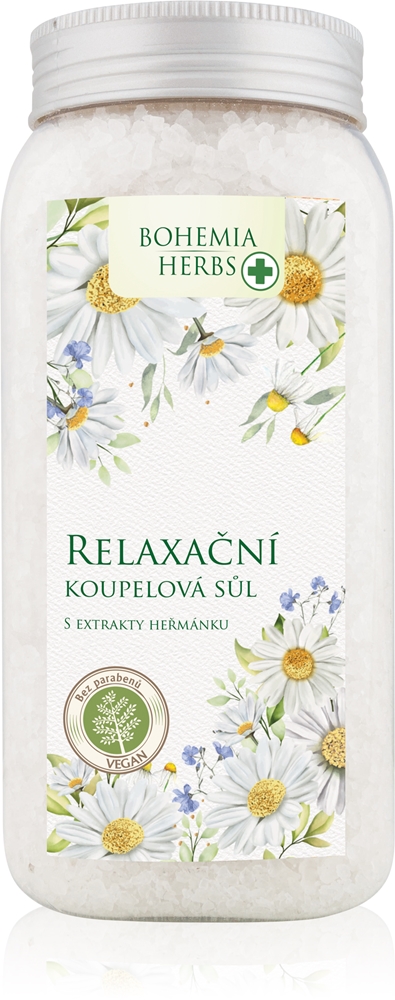 

Соль для ванн с ромашкой «Травы Богемии» Bohemia Gifts & Cosmetics, 900 гр