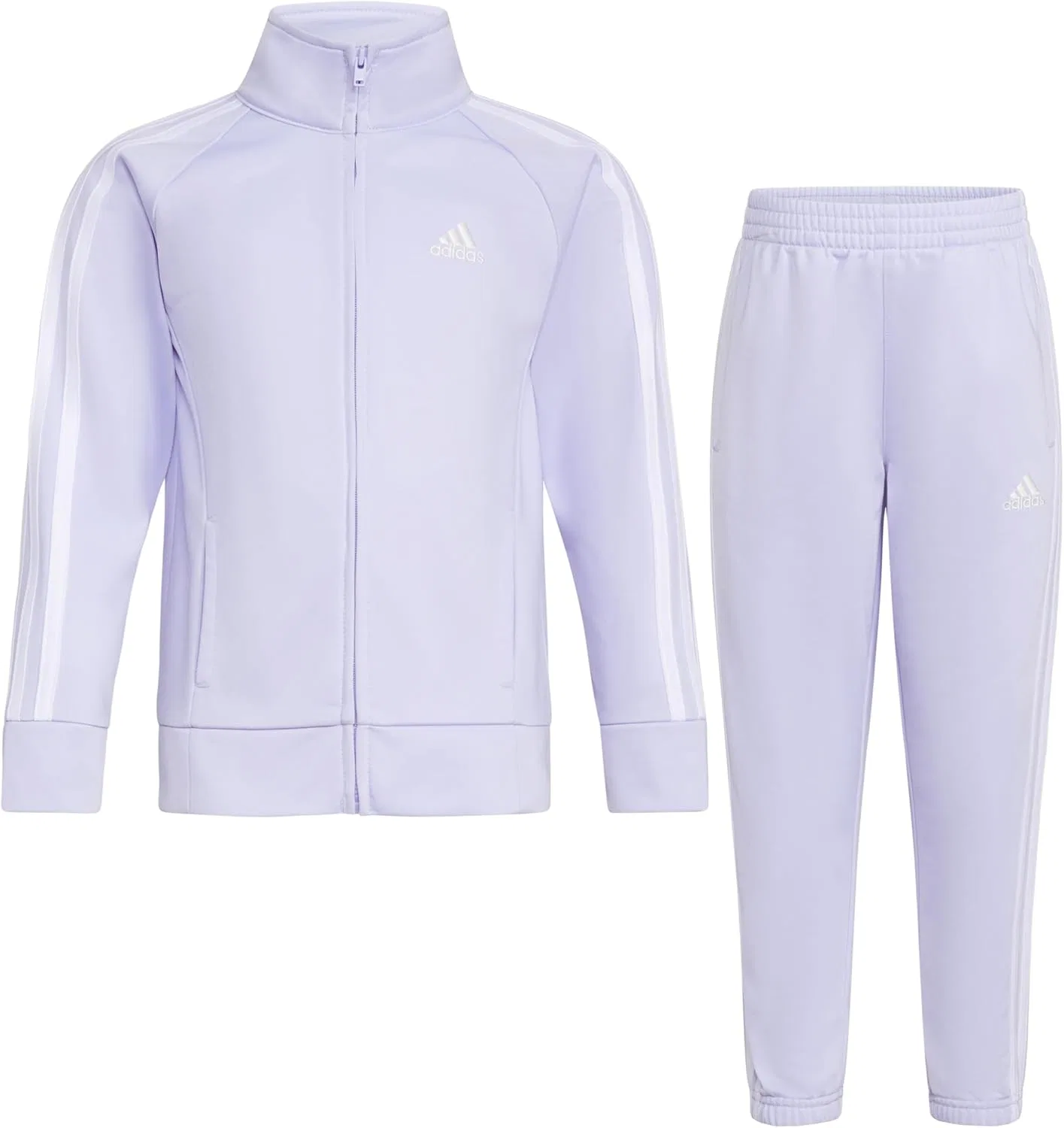Детский спортивный костюм adidas, куртка и брюки, Violet Tone Purple