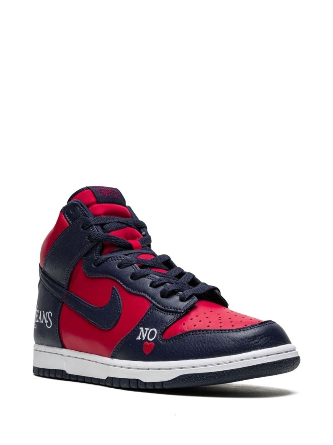 Nike кроссовки SB Dunk High из коллаборации с Supreme, синий — фото 2