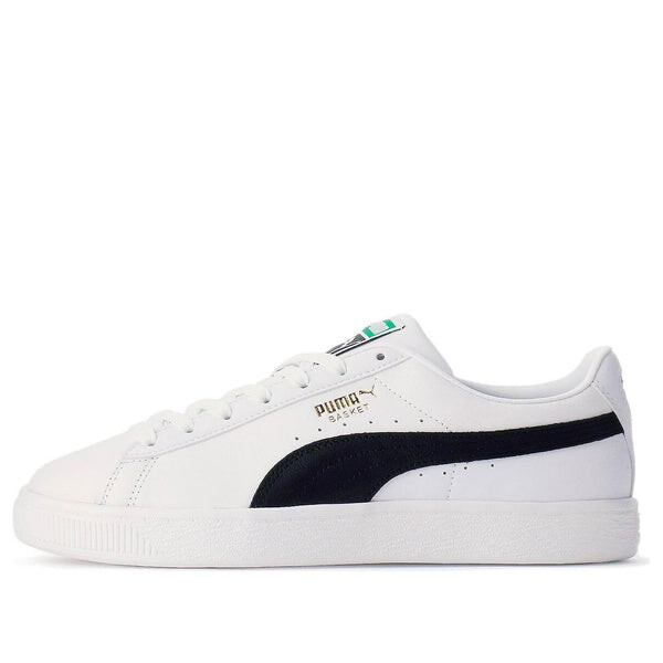 

Кроссовки basket lite 'white black' Puma, белый