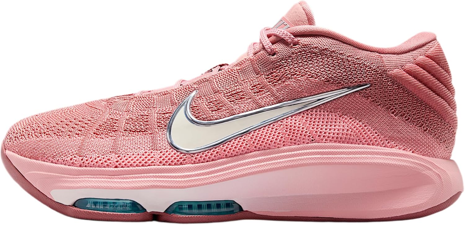 

Баскетбольные кроссовки Nike GT Hustle 3 (красная звездная пыль/серебристый металлик/розовый оттенок/бледно-слоновая кость)