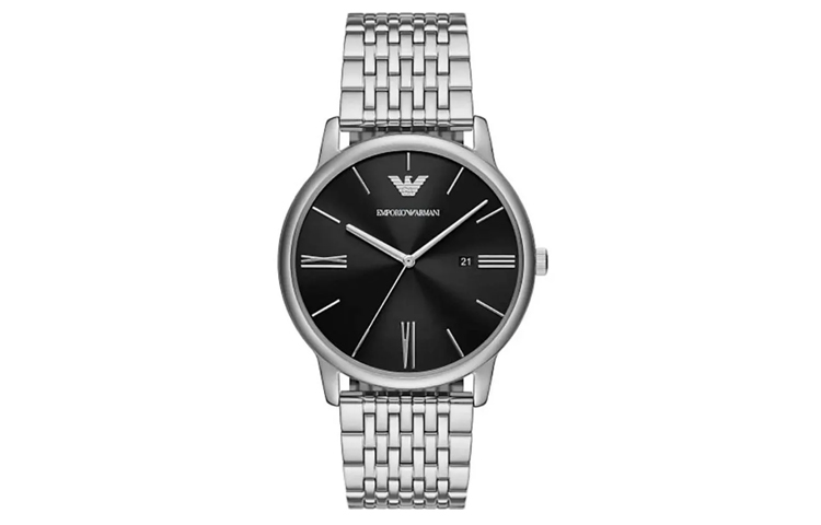 

Трехстрелочные наручные часы из нержавеющей стали EMPORIO ARMANI