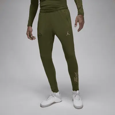 

Брюки Jordan Paris Saint-Germain Strike Fourth, цвет Rough Green/Hemp