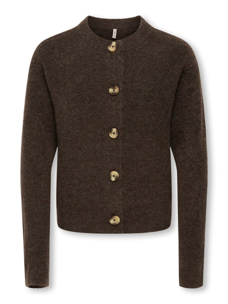 

Вязаный кардиган ONLY GIRLS KOGCAMILLA, шоколадный