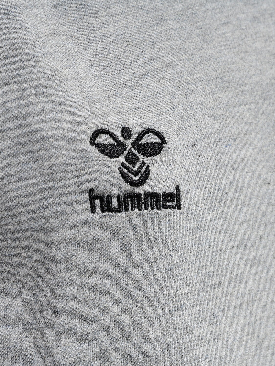 Толстовка Hummel Hmlmove Grid Cotton Kids, серый меланж — фото 3