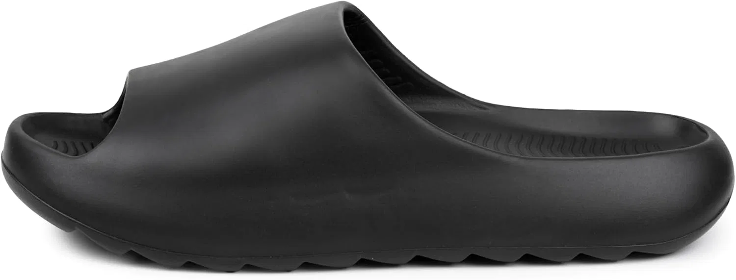 Тапочки с поддержкой стопы Alpine Swiss, Black — фото 3