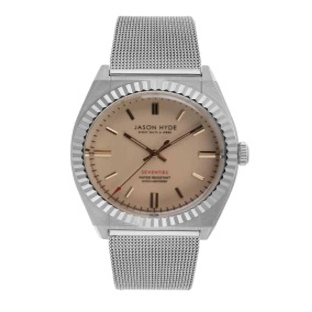 

Серые стальные часы Jason Markk