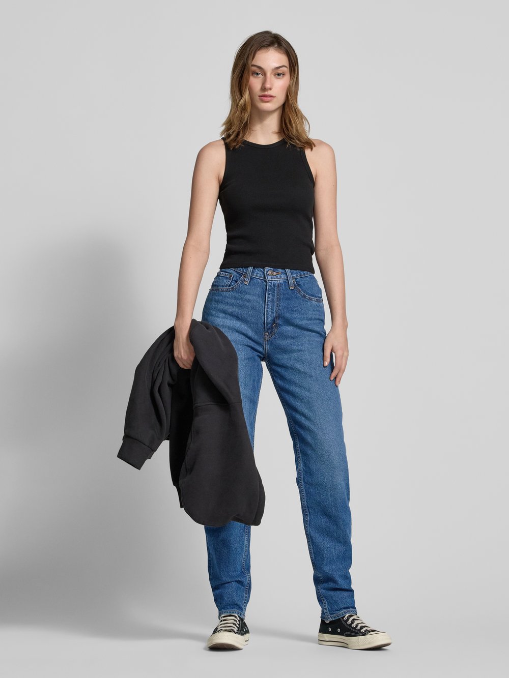 

Джинсы mom fit с 5 карманами, модель '80S' Levi's 300, синий