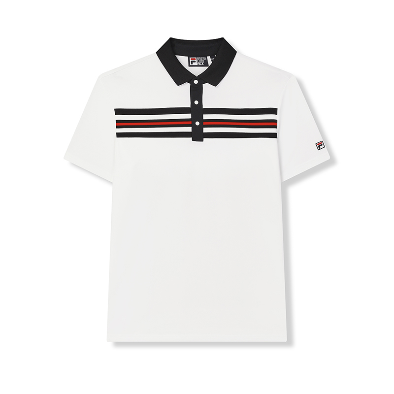 

Футболка поло мужская Cloud White FILA