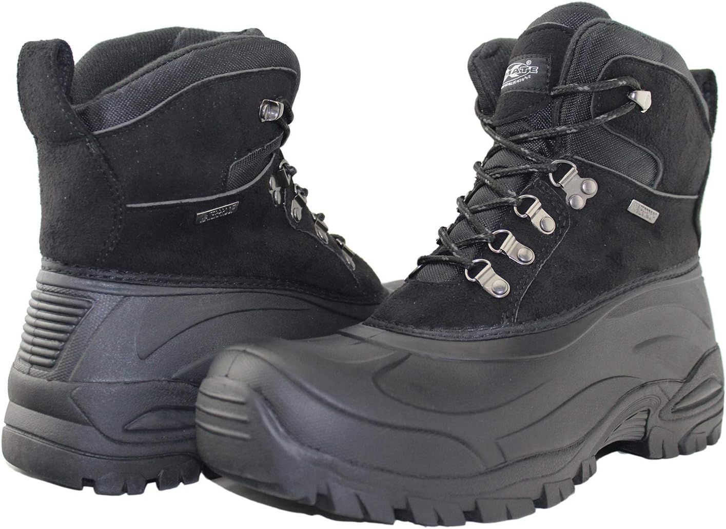 

Зимние водонепроницаемые утепленные ботинки Tanleewa Ankle Snow Duck для мужчин и женщин, черный