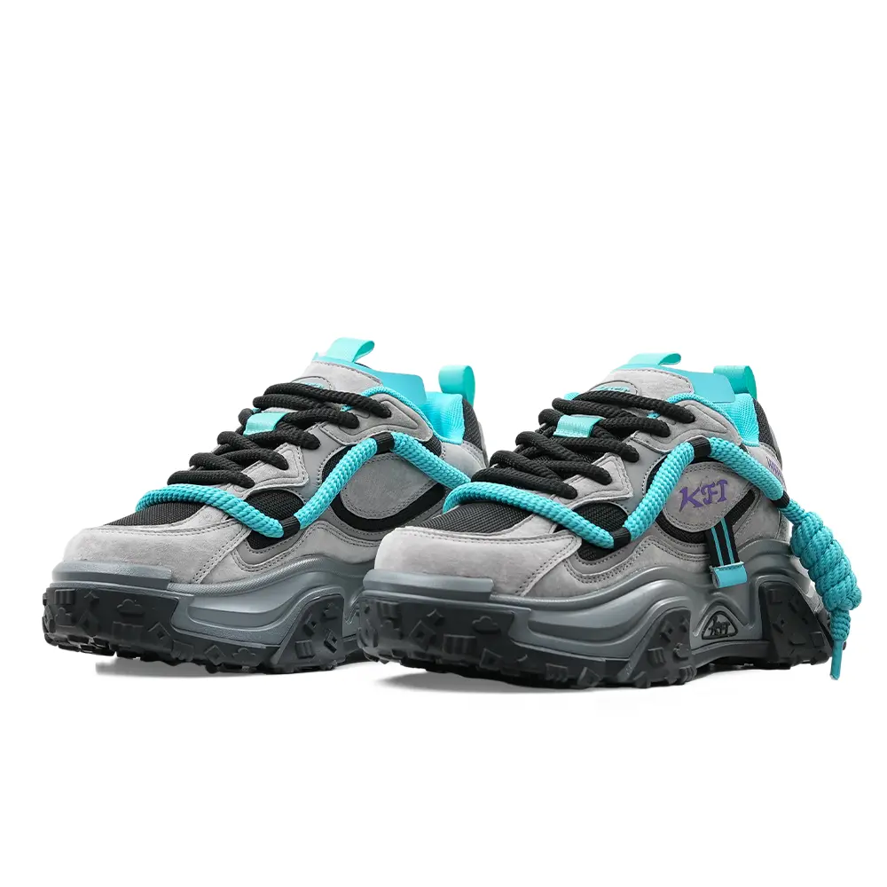 

Кроссовки Foot King/KFT Chunky Sneakers Men Low-top, черный